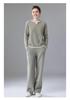 Autumn 2025 Sweet Style Color Block Cashmere Sweater - Loose Fit, Slimming, Short & Warm, Fake Two-Piece Design