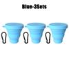 180 ml Klappbecher, Mini-Einziehbecher, Silikon, tragbare Teetasse, Outdoor-Reise-Kaffee-Teleskop-Trinkbecher mit Deckel