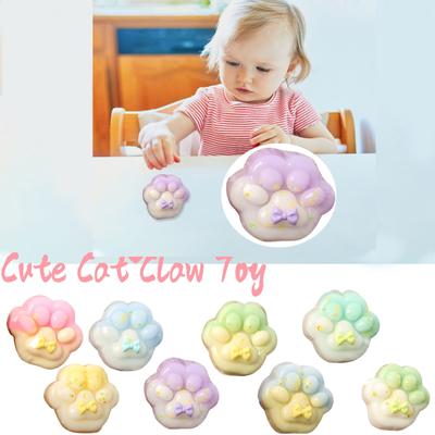 Large Cat Squeezing Decompression Toy Super Soft Simulation Silicone Feel Children's Creative Toy
