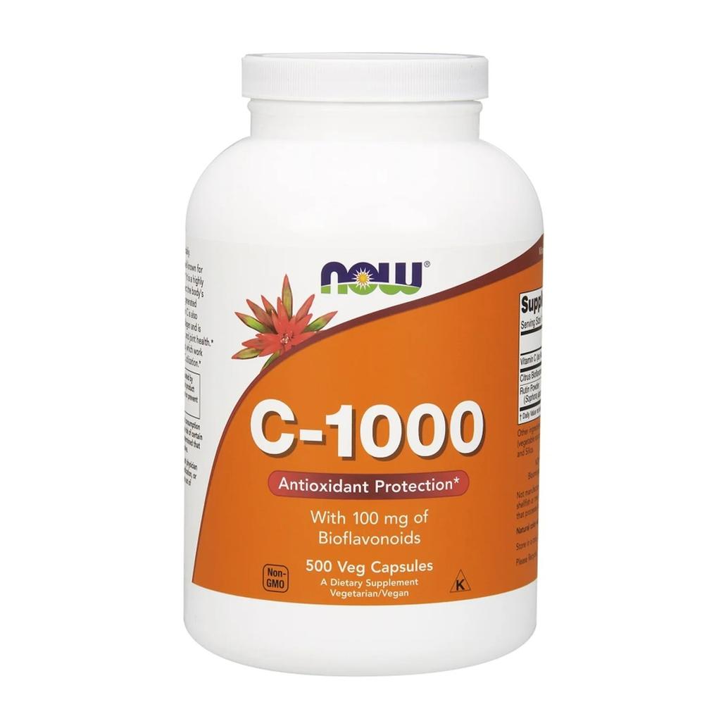 Vitamin C-1000 with 100mg Bioflavonoids - 500 Vcaps