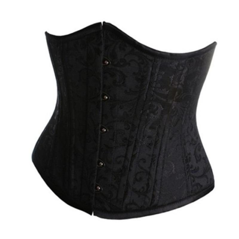 Double Steel Bone Thickened Sports Training Waist Cincher Palace Style Body Shaper Corset