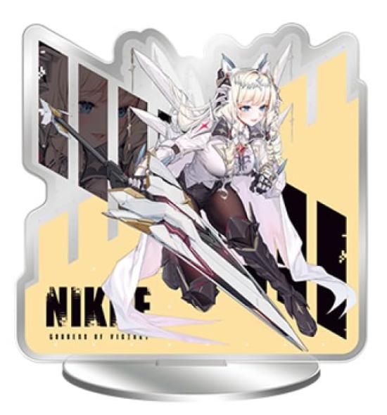 

Ichiban Kuji Богиня NIKKE ГЛАВА 3 J Приз Боевая акриловая подставка ДВА Победа Двусторонняя [Корона]