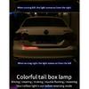 12V 120CM Auto Trunk Light LED Strip Running Brake Reverse Turn Signal Lamp 5050 RGB 72 SMD Waterproof Flowing Light Car Styling
