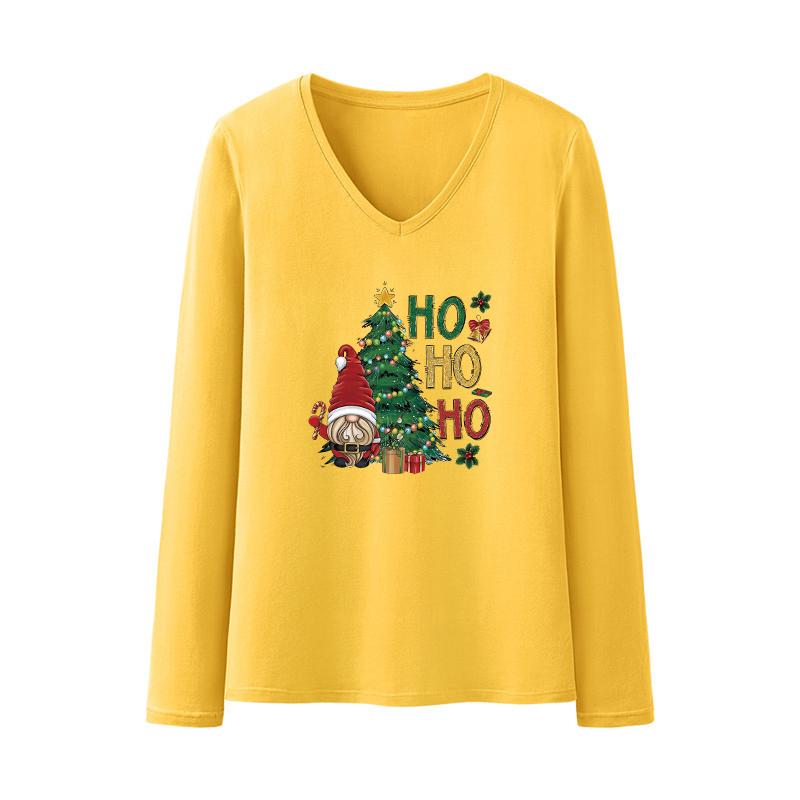 Christmas Trees Stickers On Clothes Winter Santa Claus Patch A-Level Washable Vinyl Diy Hoodies Tops Thermal Press Parches
