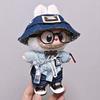 17cm Labubu Doll Outfit Set Sportswear Tracksuit With Hat Water Bottle Accessory Glasses 5 Or 6 Pieces