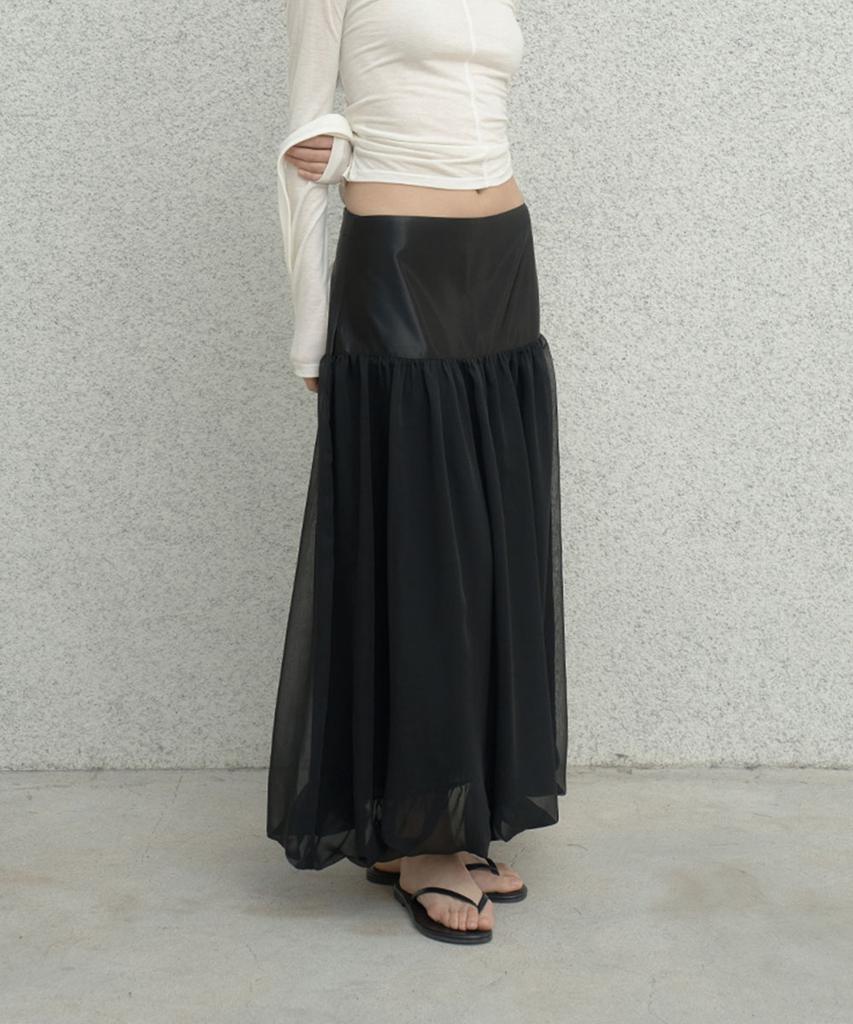 Deoenel Yoru Skirt - [Black]