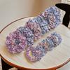 12pcs/lot Floral Scrunchies for Hair Elastic Scrunchy Women Small Large Mix Chiffon Fabric Fashion Daisy Garden Holiday