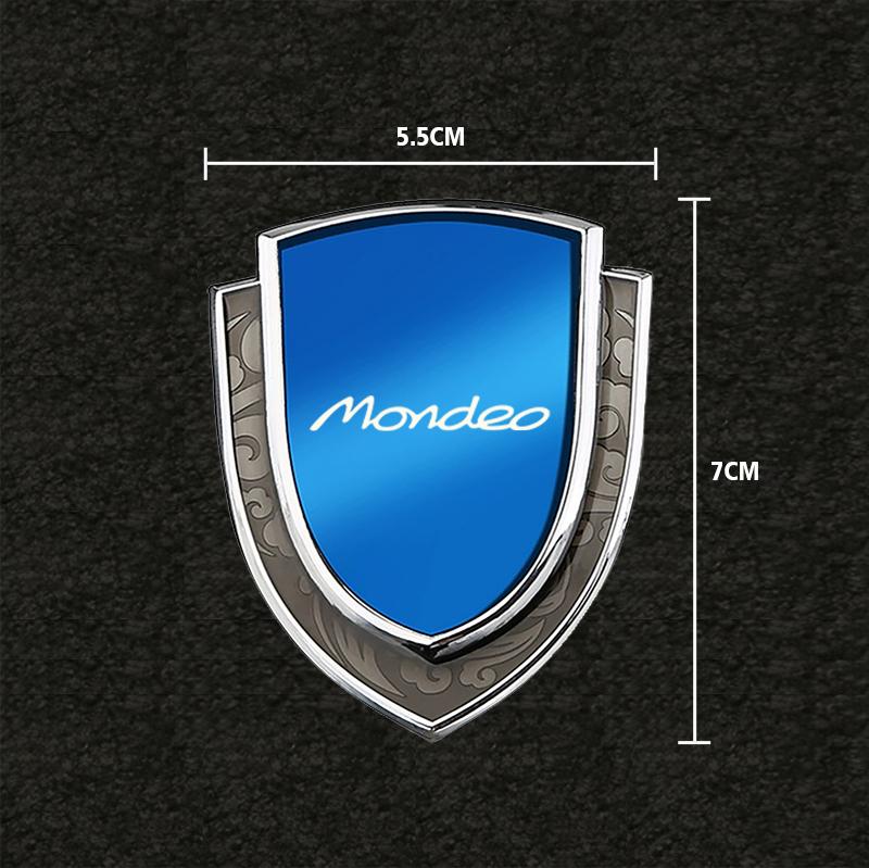 TQ012car Stickers 3D Metal Accsesories Auto Accessory for Ford Mondeo Mk3 Mk4 Mk5