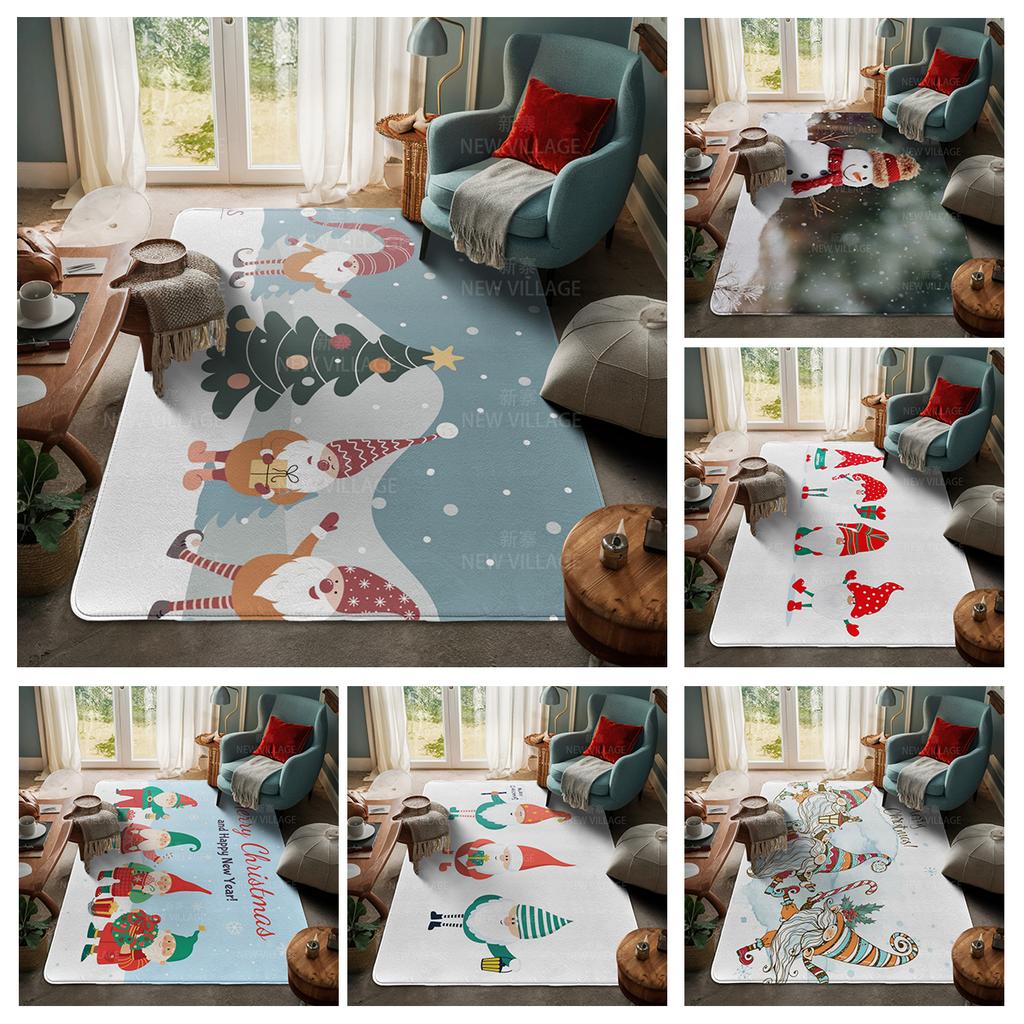 Koberec ke vchodu do domu Rohožka ke dveřím do domu Obývací pokoj Vana Koupelna Protiskluzové koberce s absorpcí vody vana Veselé Vánoce zima