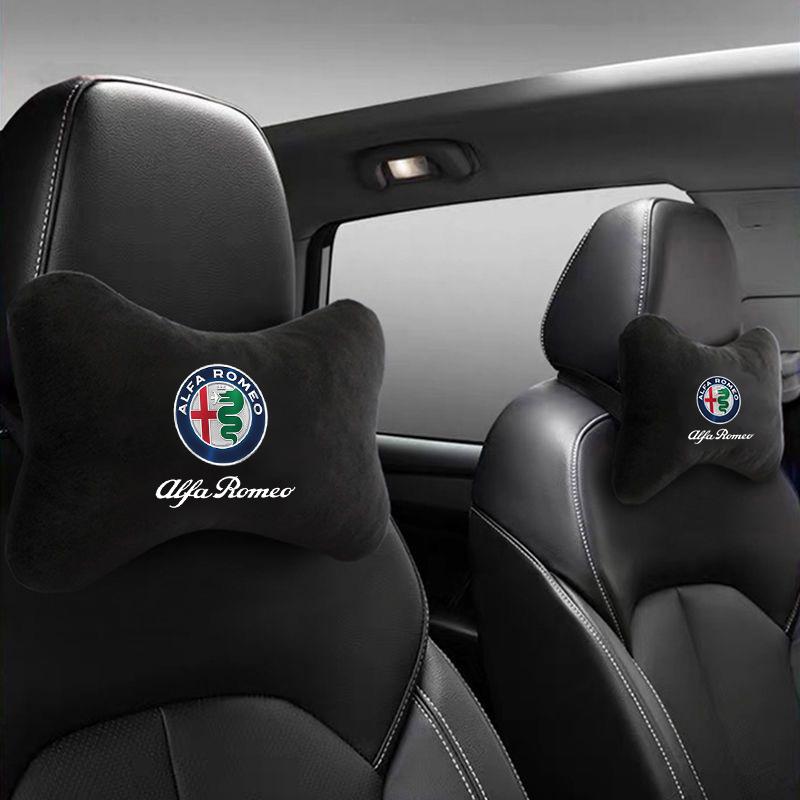 Poduszki Podszyjne do Samochodu Wypełnione Włóknem Poduszka Samochodowa Do Alfa Romeo STELVIO Giulia 159 Giulietta 147 Mito 156 MTO Sportiva Akcesoria Samochodowe