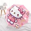 1pc Hello Kitty Pink Background Umbrella with Plastic Handle,Suitable for All Seasons Home Travel Outdoor UmbrellaSanlio003