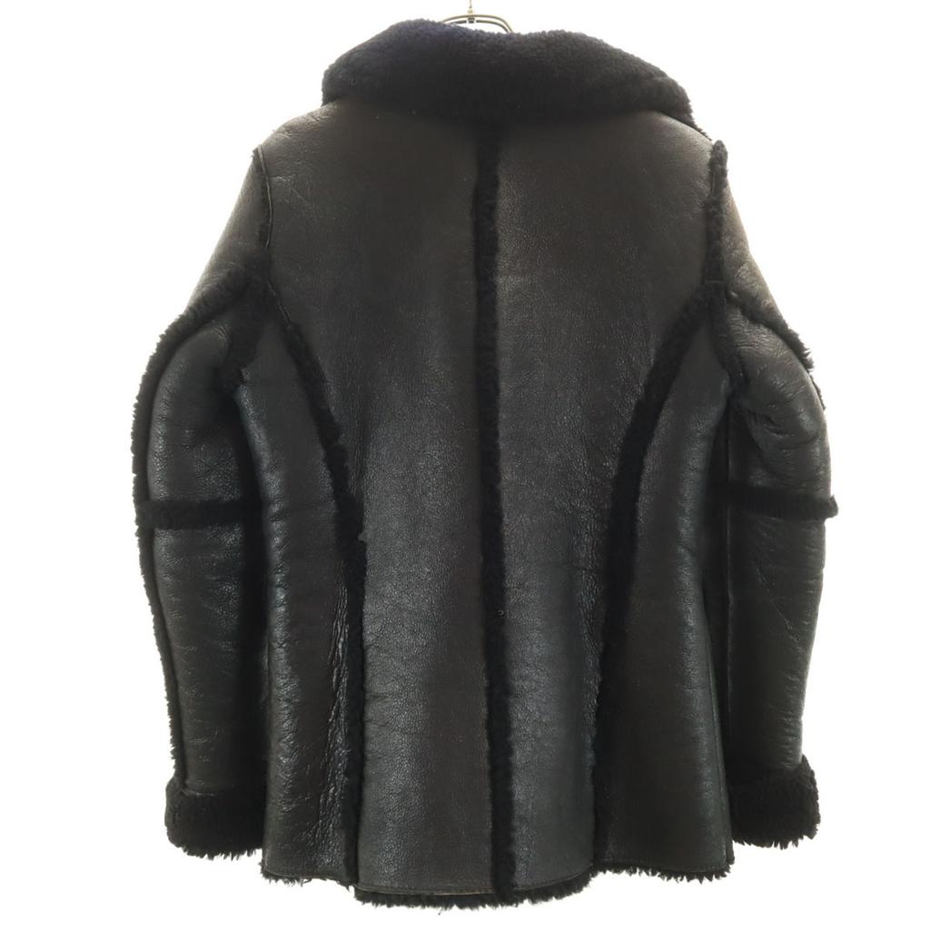 PALMUS Cuir de mouton Manteau en mouton F noir Femme Occasion