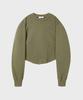 FALLETT Corset Sweatshirt Khaki
