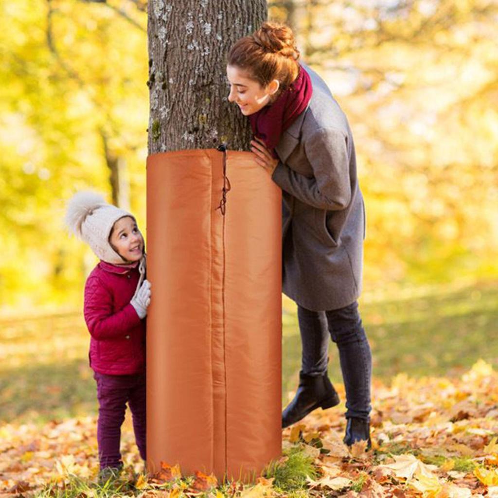 Palm Tree Frost Protection Cover with Drawstring Trunk Winter Cold Weather Shield for Garden Orchard Backyard Landscaping Park