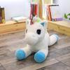 Jouets Peluches Licorne Arc-en-ciel 40-80cm Jouets Cheval Kawaii Poupée Animal Dessin Animé Remplie Cadeau de Noël Anniversaire