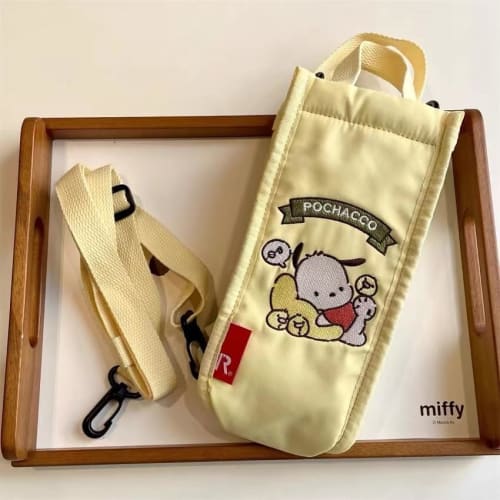 Hangyodon, Pochacco, Kuromi, My Melody, Hello Kitty, Cinnamoroll Water Bottle Cover, Water Bottle Case, Thermos Flask Compatible, PET Bottle Case Cove