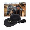 Funny Party Hats Cowgirl Hat Leathers Band Ladies Cowboy Hats for Womens Fedora Western Cowgirl Hat Vintage