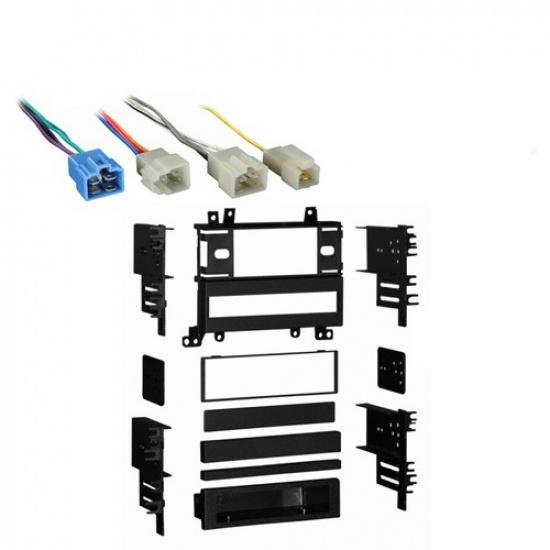 Fits Mazda MPV Van 1990-1995 Single DIN Stereo Harness Radio tall Dash Kit