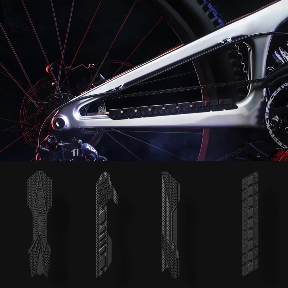 Self-Adhesive Bike Frame Guards Anti Scratch Silicone Chain Guard Cycling Enthusiasts