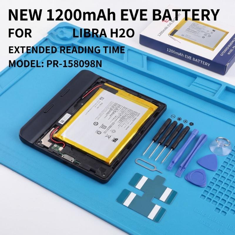 Universal PR-158098N 1200mAh Rechargeable Cell Thin Design For Libra Portable Electronics Handheld Devices