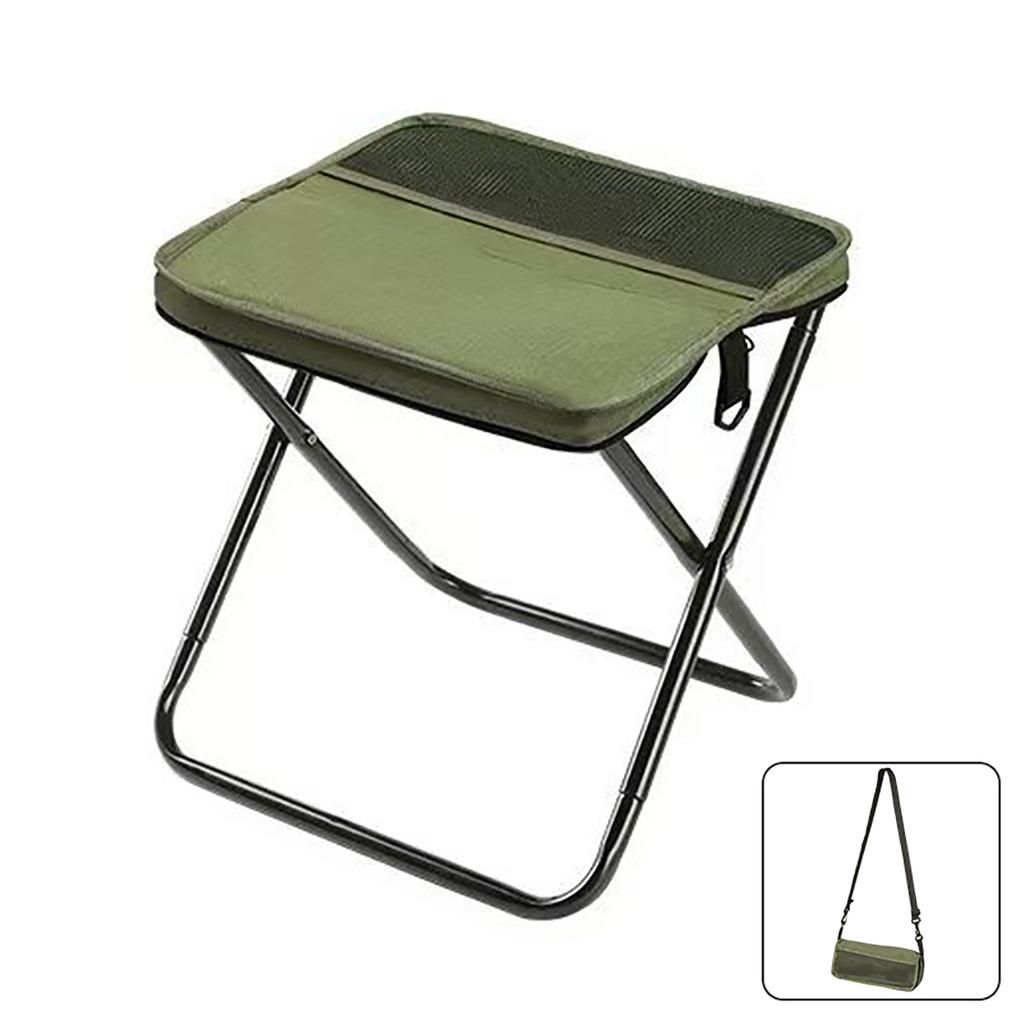 Portable Mini Folding Backpack Stool Outdoor Adjustable Chair with Carry Bag Lightweight Camping Hiking Folding Fishing Stools