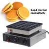25 Hole Waffle Maker Electric Pancake Baking Pan Iron Waffle Mold 950W Electric Pancake Maker Pan for Kitchen Cooking