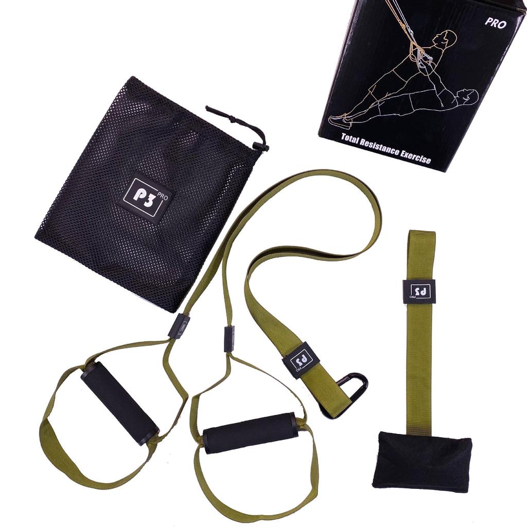 TRX7 Suspension and Yoga Resistance Band – Fitness & Abdominal Trainer for Home Use