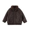 Youyou Boys' Winter Retro Flight Jacket