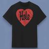 Vintage Hole Heart Band Unisex T Shirt Gift for Friends All Size S 4XL