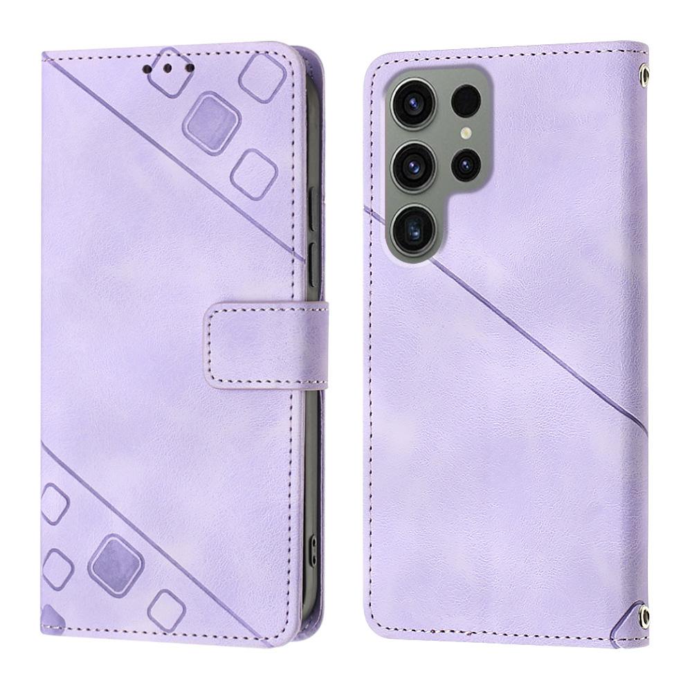 Crossbody Shoulder Strap Wallet Card Solt Holder Leather Case for Samsung S23 Ultra S21 FE S22 A54 A34 A14 A23 A73 A53 A52 Cover