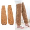 Over Knee Fuzzy Socks Winter Home Sleeping Soft Thick Breathable Plush Stockings Leg Warmer