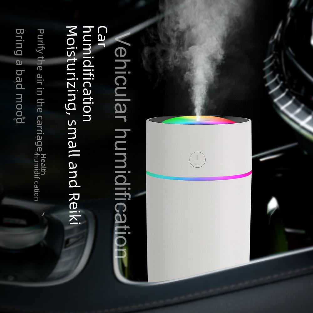 Colorful USB Mini Cup Humidifier & Air Purifier for Cars