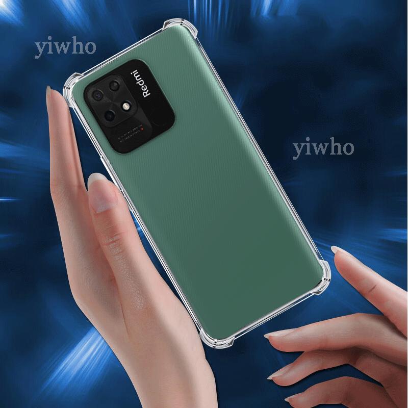 Luxury Clear Soft Silicone Case For Xiaomi Redmi 10C Shockproof Transparent Redmi10c 10 C  6.71" Mobile Phone Cases Back Covers