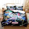 Kawaii BBKBRNK Bedding Set Single Twin Printed Bed Set With Pillowcase Bed Duvet Cover Soft Single Double Queen Super King Size