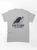 Worms I Got Up Early There Was No Worm, Funny Crow Quote, Sarcastic Raven Humor, Morning Person Joke, Bird Lover Gift Classic T-Shirt