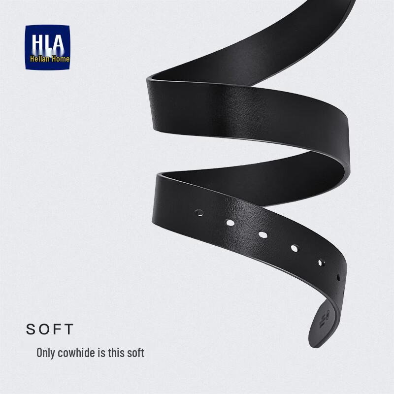 Heilan Home Men's Genuine Leather Pin Buckle Belt