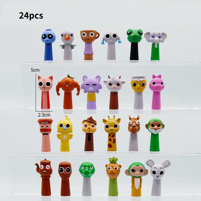 

Brainrot Italian Al Sprunki Pvc Action Figures Model Toy Decoration Kids Gifts