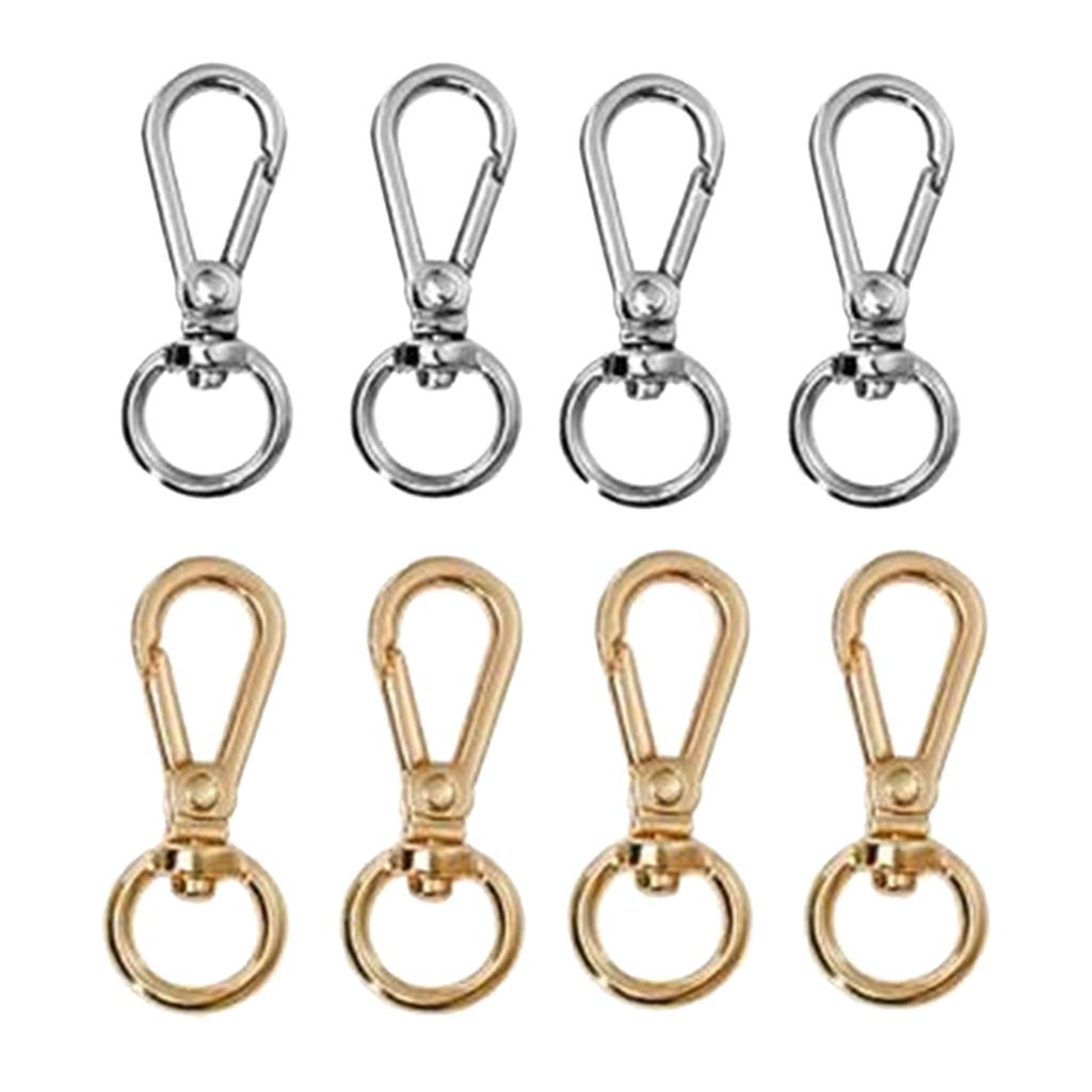 8 Pcs Small Detachable Locks for Key Rings