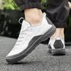 Fashion Fashion Casual Outdoor Running Shoes  Men's Breathable Flats Mesh Lace-Up Shoes Lightweight Walking Sneakers for Men Size 38-45