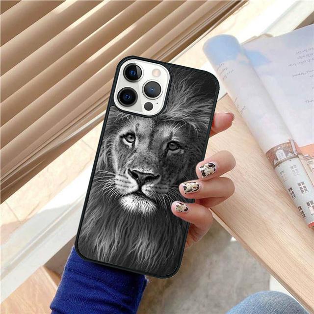 Lion Tiger Animal Cool Coque Shell For iPhone 17 Air 15 16 14 13 12 Pro Max 11 Pro Max Plus Phone Case Cover