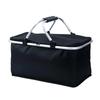 Foldable Picnic Food Bag Large Capacity Insulation Storage Basket Insulated Cooler Bag  Car
