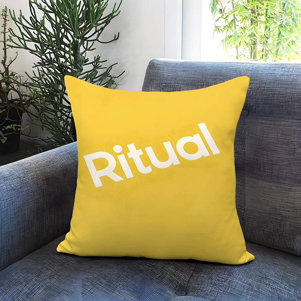 

POPULAR RR-RitualsS Cushion Cover Comfortable Reversible Pillow Cover Ideal for Car Sofa Bedroom & Beyond 30cmx30cm