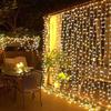 Starry Sky Waterproof Icicle Curtain Fairy Lights for Outdoor Decoration