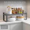 Adjustable Kitchen Shelf, Expandable Counter Rack, Cabinet Organizer, MultiScene Storage Stand