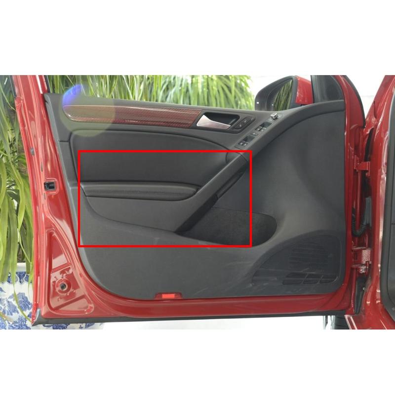 5K4868039 5K4868040 1 Pair Matte Black Car Front Left Right Inner Door Pull Handle Cover Trim Fit for VW Golf 6 MK6 2009-2013