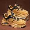 Men's shoes 2025 autumn and winter new breathable platform men's youth fashion casual sports shoes heightening dad trendy shoes