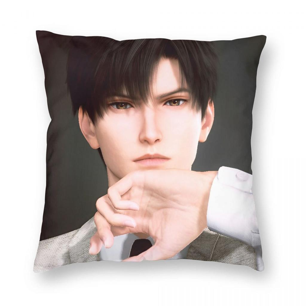 Love And Deepspace Rafayel Pillowcase Printing Polyester Cushion Cover Decor Pillow Case Cover Living Room Zippered 18''