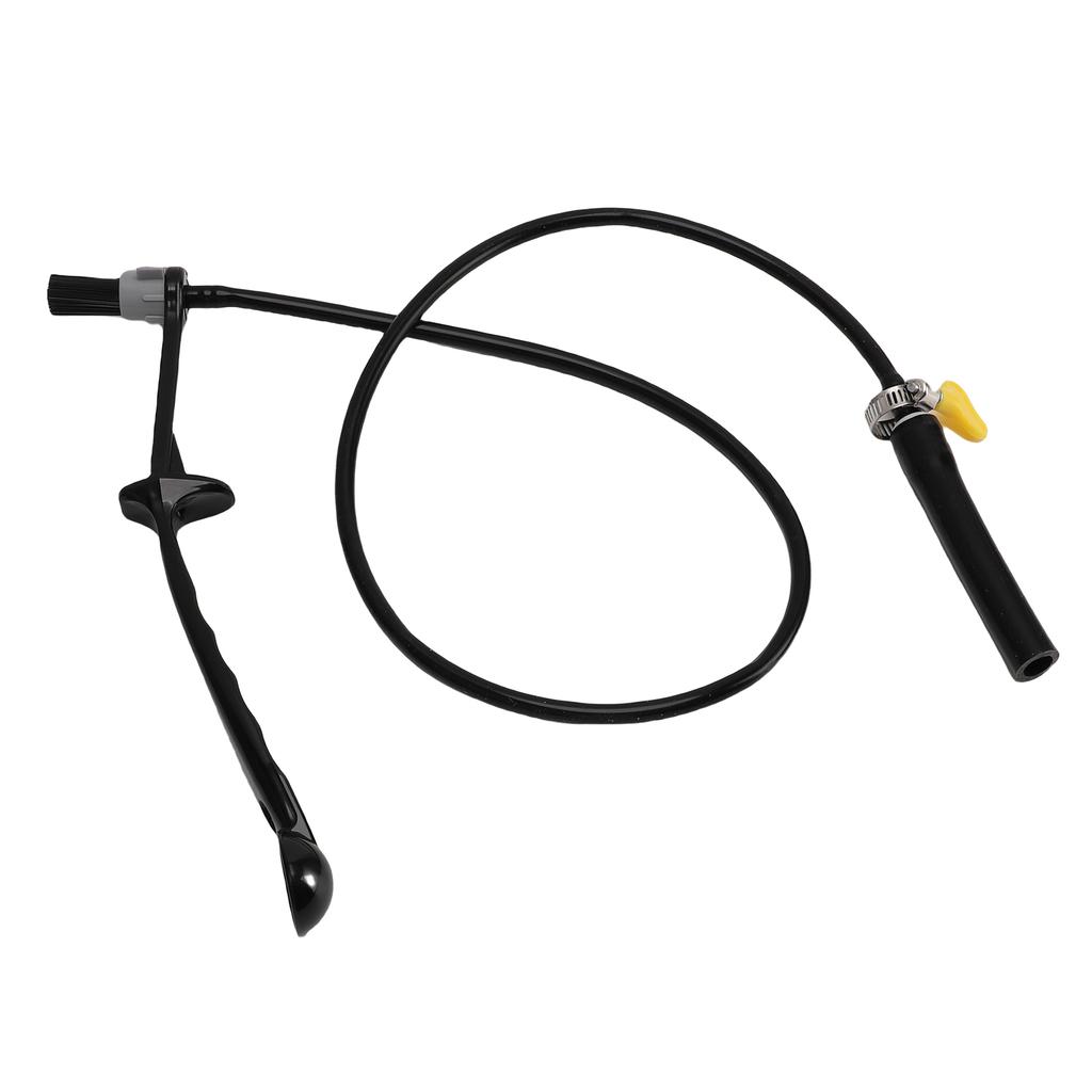 Coffee Machine Steam Cleaning Brush with Spoon Head 31.5 Inch Hose Coffee Machine Cleaning Brush for Replacement
