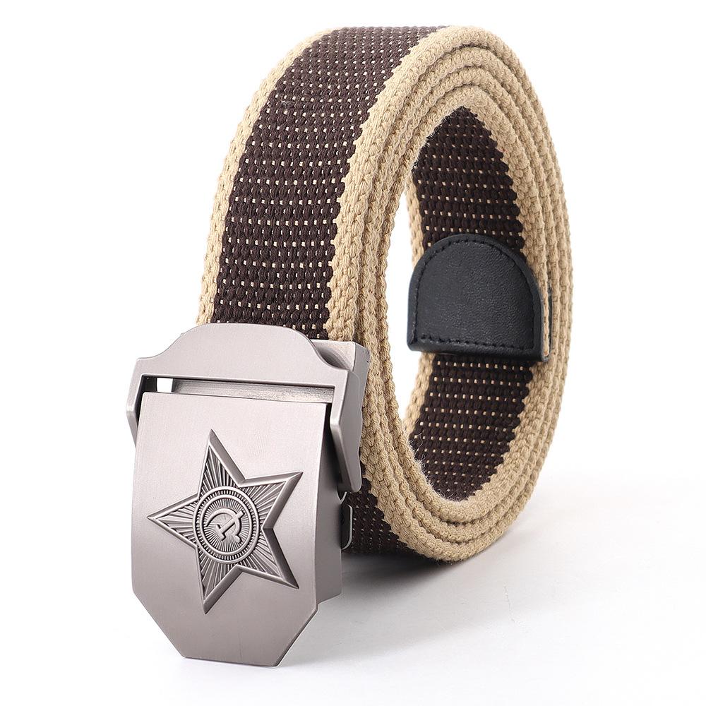 Curea Nouă pentru Bărbați și Femei Curea Pânză Emblema Națională Sovietică 3D Curea Memorie Sovietică