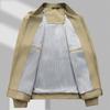 Dad's Coat Spring and Autumn Spring Middle-aged Men's Baseball Collar Jacket Middle-aged and Elderly Casual Stand-up Top